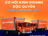 Cơ hội kinh doanh VÀNG cùng ghephang 2025 - 7 điểm mới