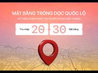 MẶT BẰNG TRỐNG DỌC QUỐC LỘ – CƠ HỘI KIẾM 20 TRIỆU/THÁNG TỪ GHÉP HÀNG