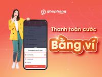Cách thanh toán cước vận chuyển bằng ví Ghép Hàng