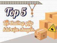 5 Lỗi thường gặp khi vận chuyển hàng nặng khiến doanh nghiệp thua lỗ