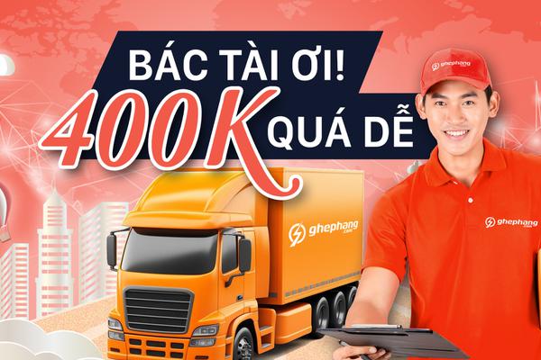 Kết Nối Cùng Ghephang.com - Nhận Ngay 400K Tiền Mặt Cho Bác Tài Xe Tải!