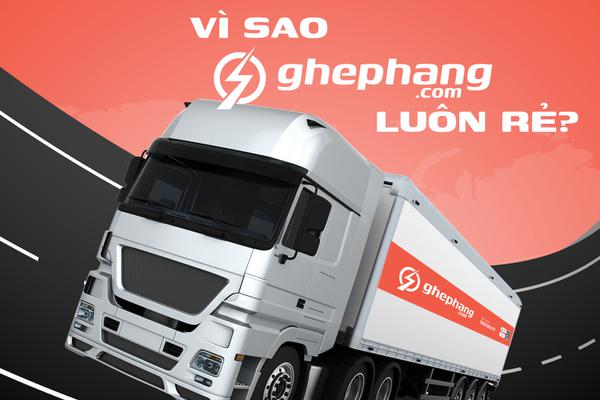 Vì sao Ghephang.com lại có mức cước vận chuyển tốt như thế?