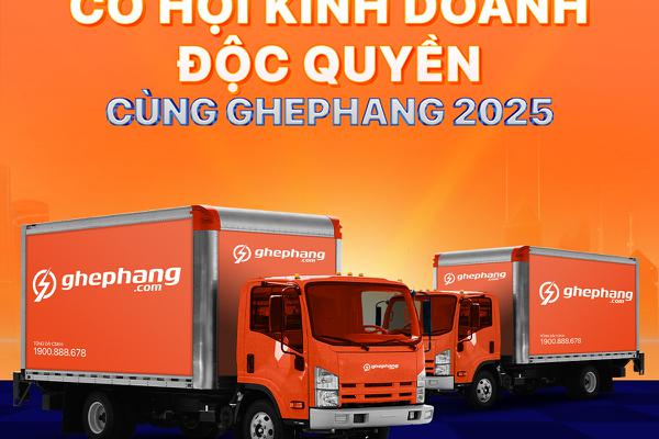 Cơ hội kinh doanh VÀNG cùng ghephang 2025 - 7 điểm mới