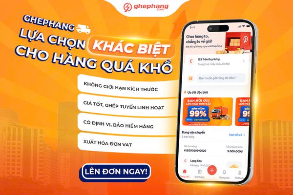 Vận Chuyển Hàng Quá Khổ: Từ Bỏ Lo Lắng, Chọn Ghephang An Tâm